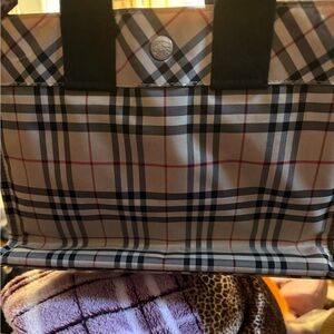 Authentic Burberry Nova Check Mini Tote Bag EUC